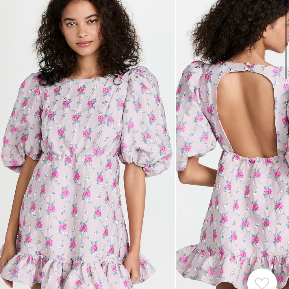 Sister Jane Saiph Jacquard Mini Dress